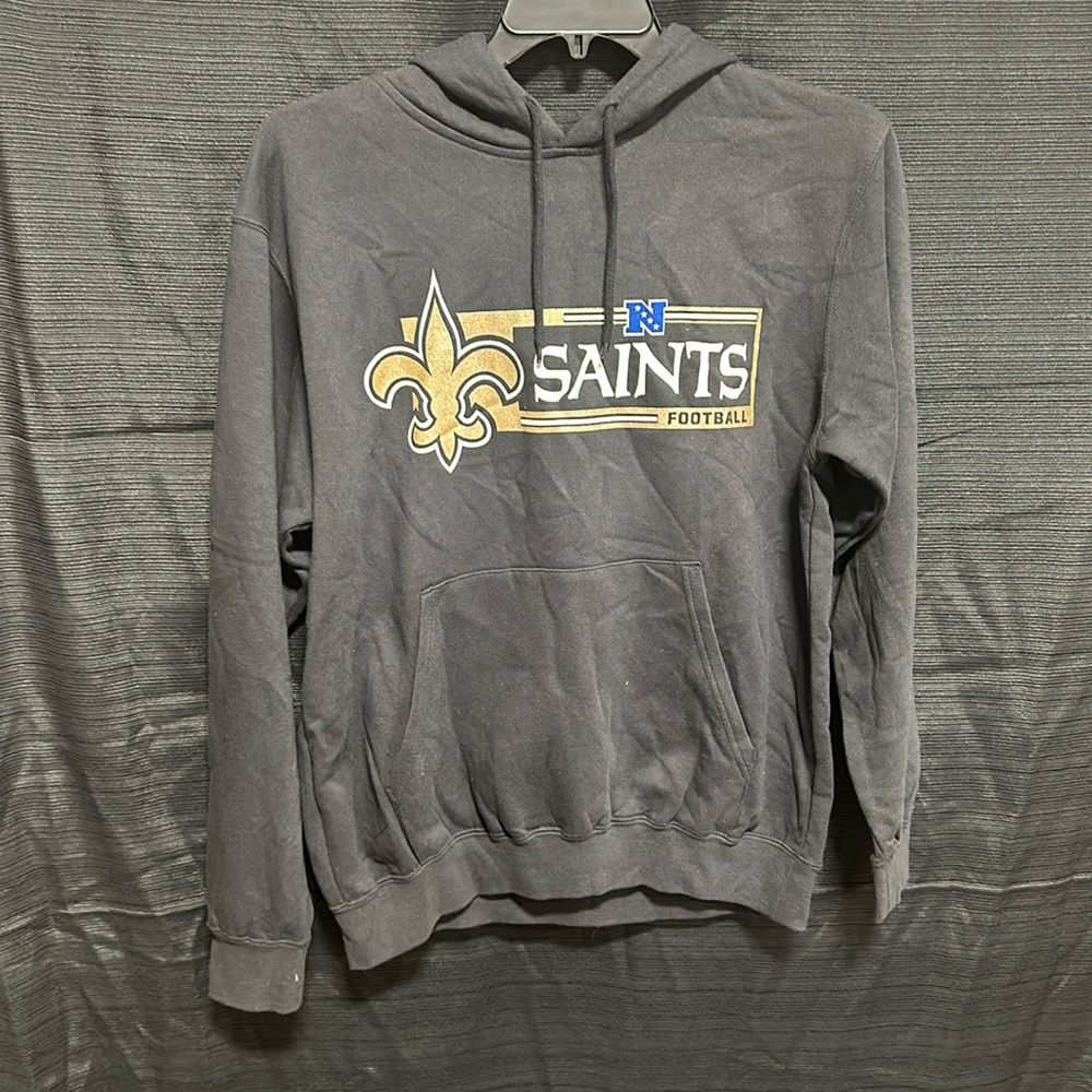 NFL team Saints hoodie NWT / Size M / box 23-24